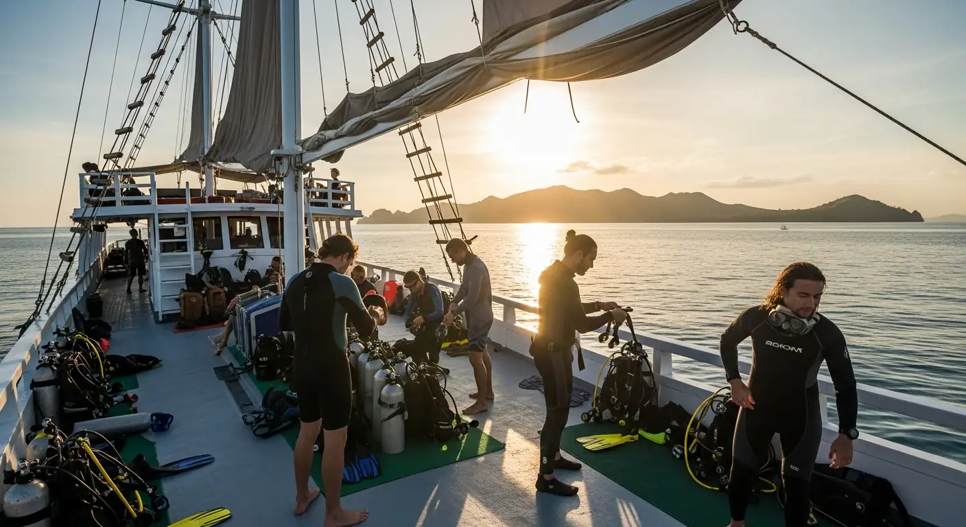 Komodo Liveaboard from Bali — 5-7 Day Phinisi Diving Cruises
